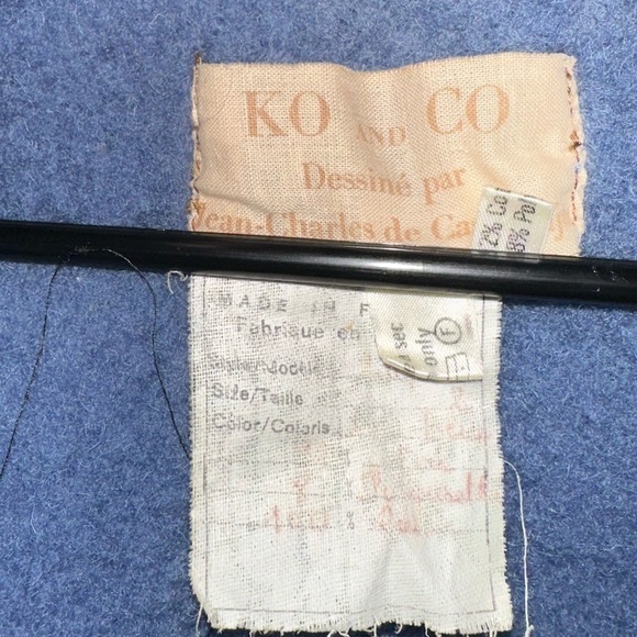 Vintage JEANS CHARLES de CASTELBAJAC Ko and Co puffer star bomber jacket 2 - Picture 12 of 13